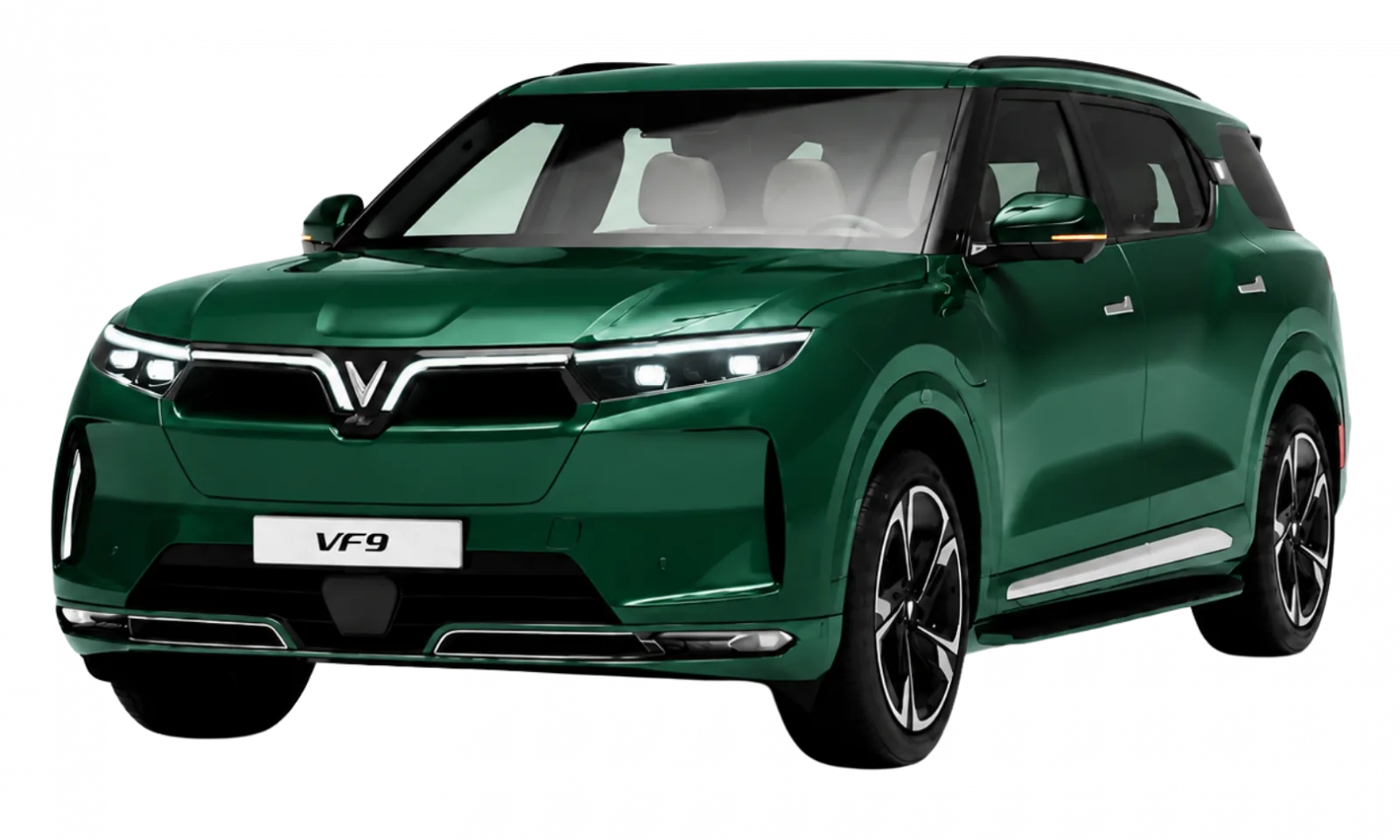 Ảnh minh họa video Vinfast VF9 Màu Xanh Lá