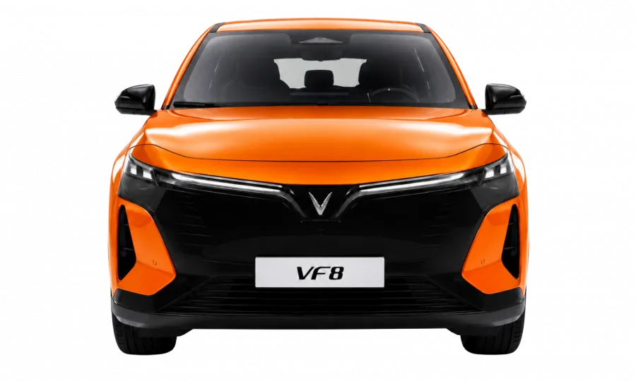 Vinfast VF8 Màu Cam Bản Thế Hệ Mới - Bảng Giá Lăn Bánh