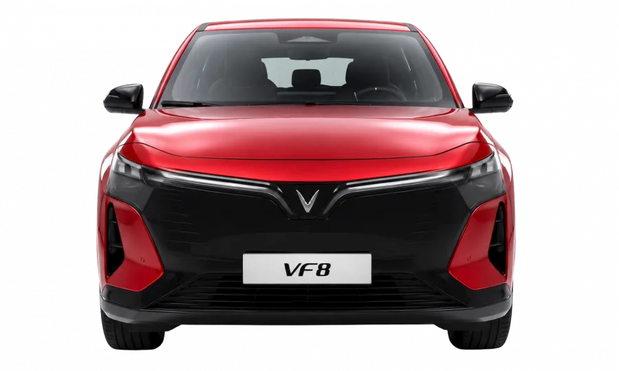 Vinfast VF8 Màu Đỏ Bản Thế Hệ Mới - Bảng Giá Lăn Bánh
