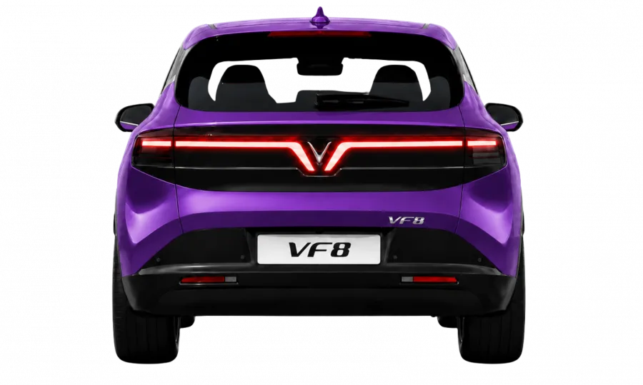 Vinfast VF8 Màu Tím Bản Thế Hệ Mới - Bảng Giá Lăn Bánh