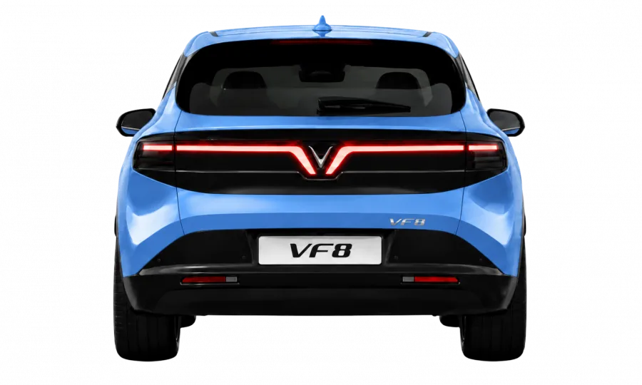 Vinfast VF8 Màu Xanh Dương Bản Thế Hệ Mới - Bảng Giá Lăn Bánh