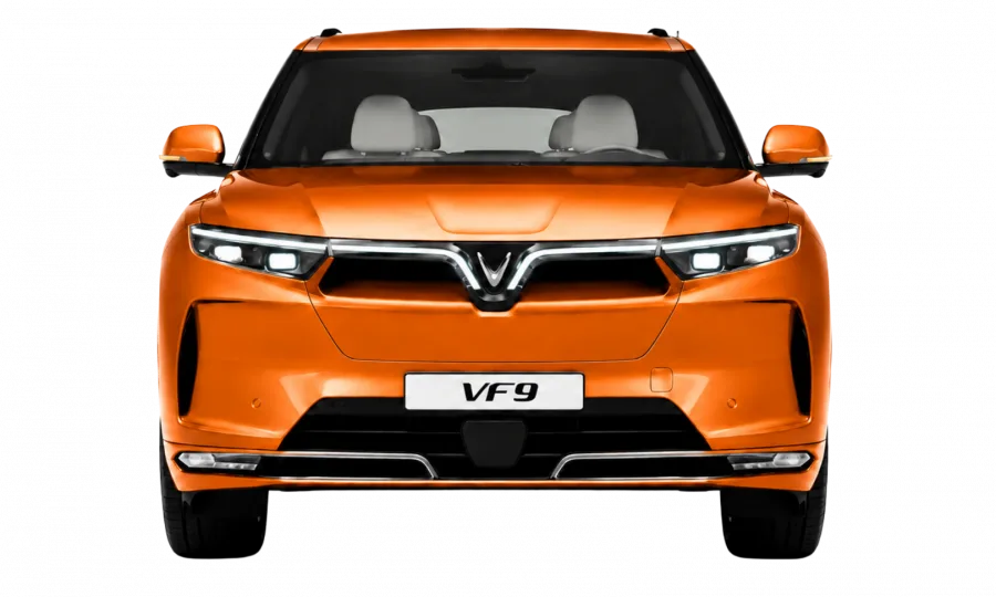 Vinfast VF9 Màu Cam - Giá Lăn Bánh Ưu Đãi Thông Số Tính Năng