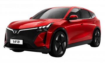 Vinfast VF8 Màu Đỏ Bản Thế Hệ Mới - Bảng Giá Lăn Bánh