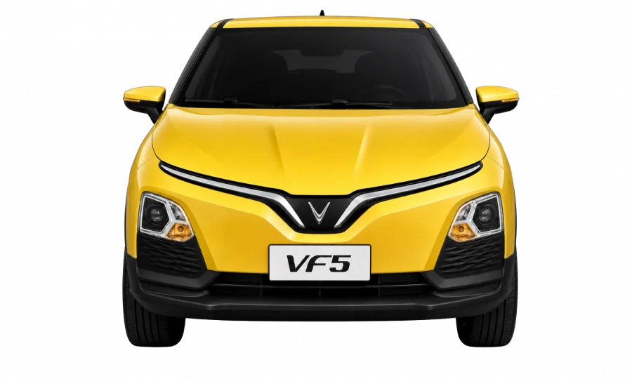 VinFast VF 5 Plus Màu Vàng - Giá Lăn Bánh Ưu Đãi Thông Số Tính Năng