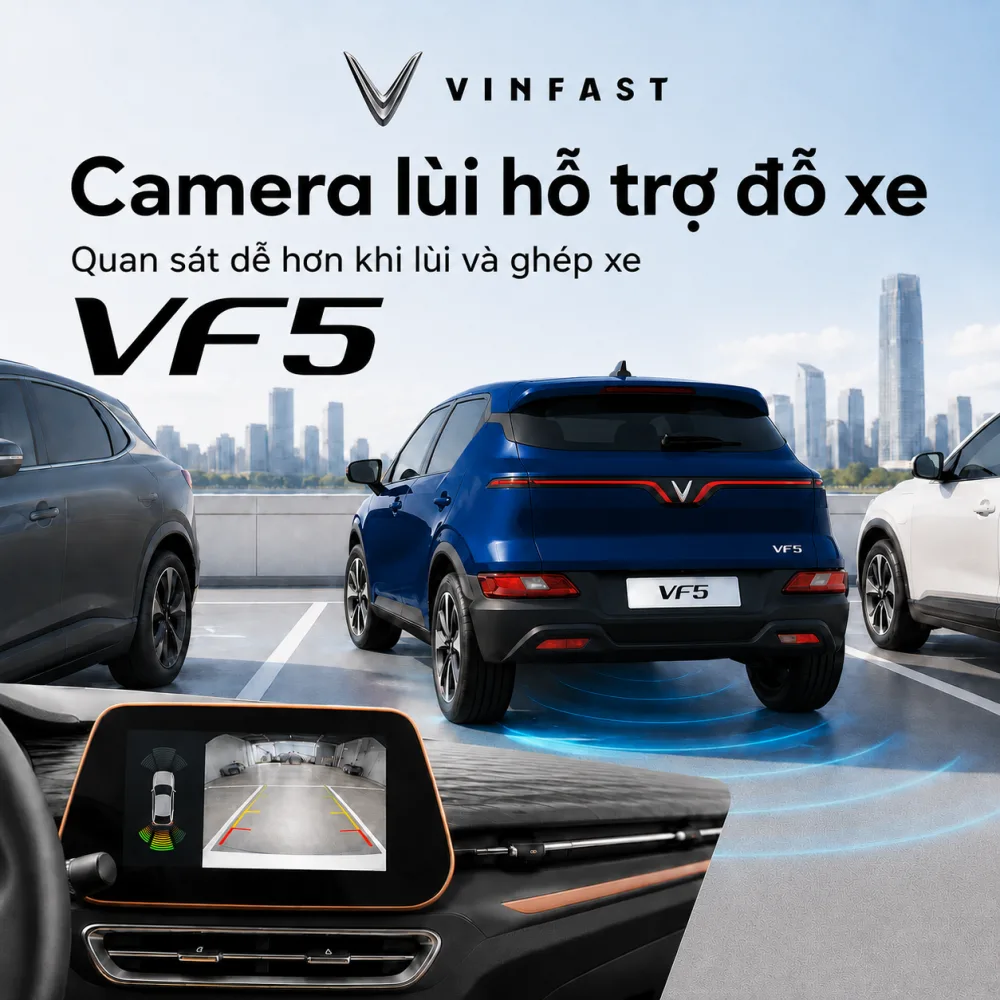 So sánh VF 5 Plus màu xanh với các màu khác