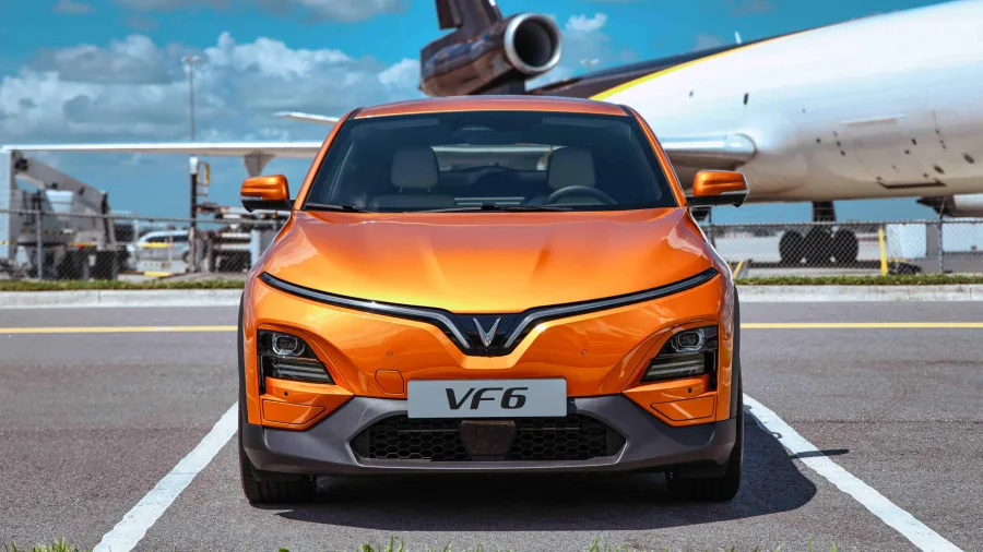 Ảnh thực tế VinFast VF 6 Màu Cam