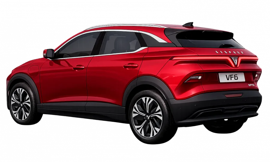 VinFast VF 6 Màu Đỏ - Giá Lăn Bánh Ưu Đãi Thông Số Tính Năng