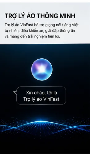 Công nghệ trong cabin VF 6 màu trắng